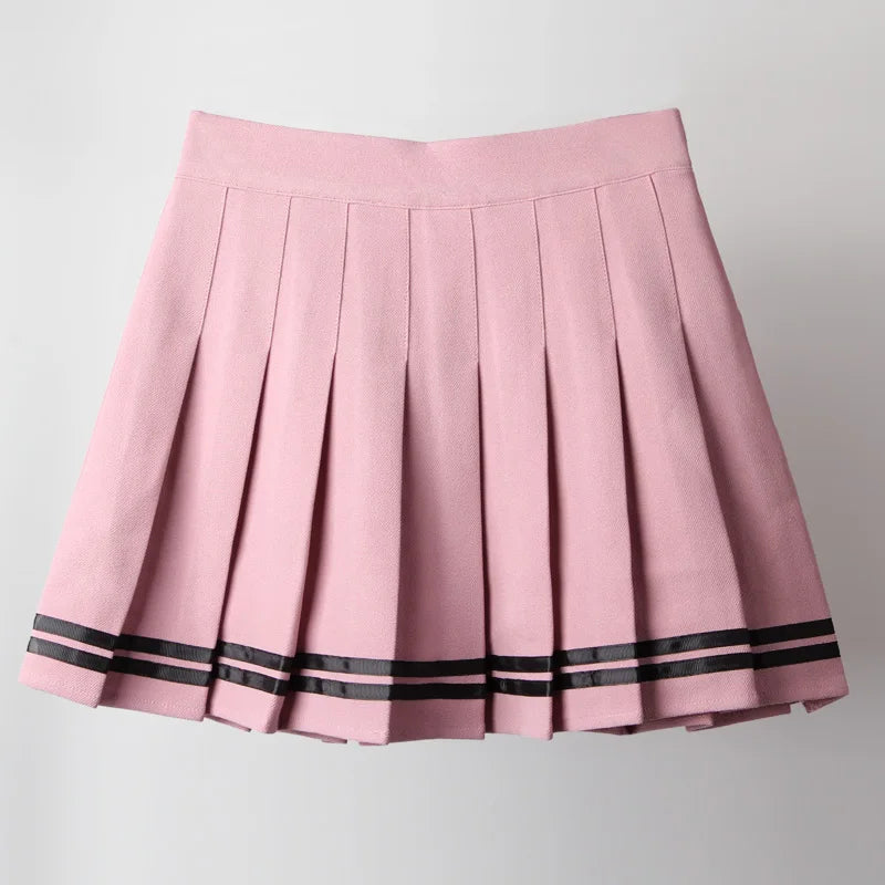 Korean Style Patchwork Skirt