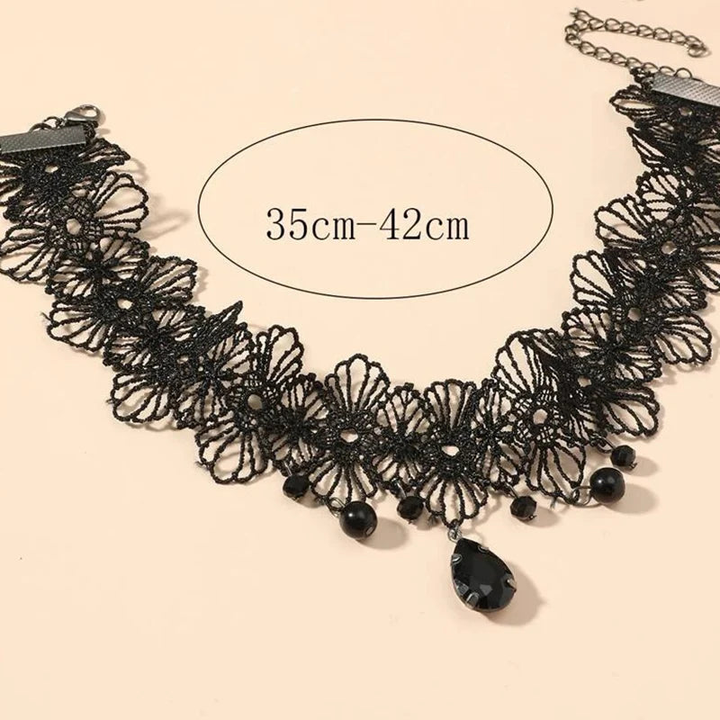 Classic Gothic Lace Choker