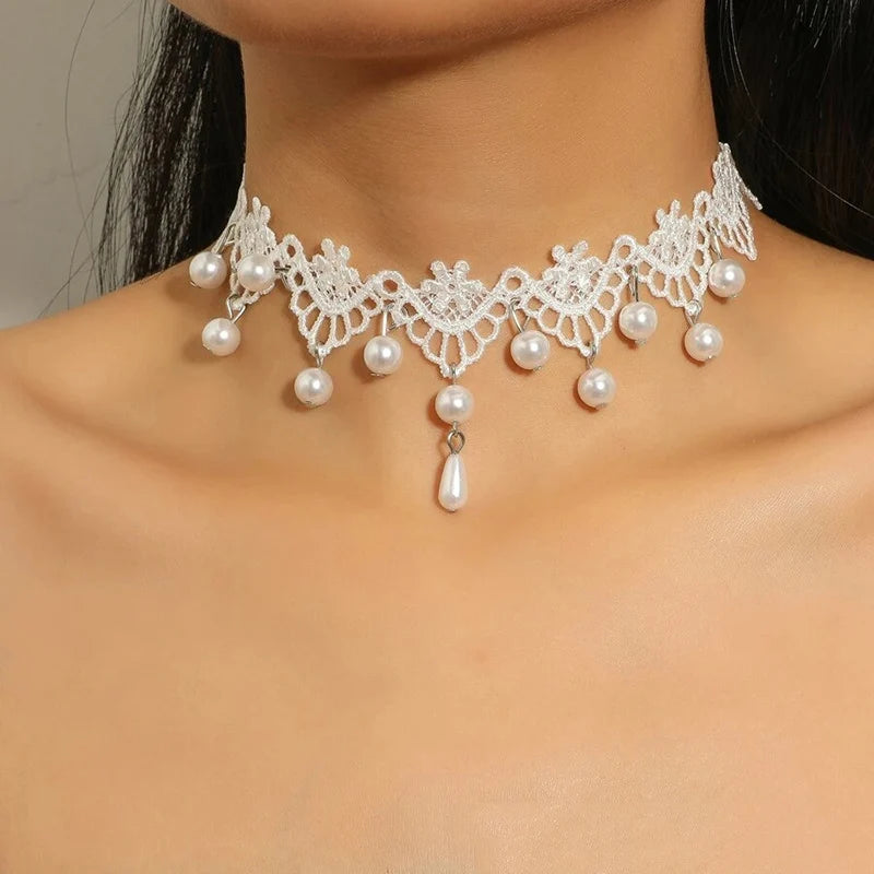 Classic Gothic Lace Choker