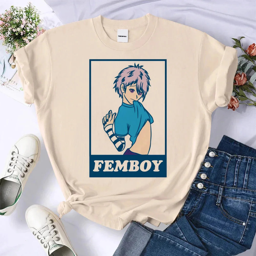 Femboy Shirt Psychedelic Pastel
