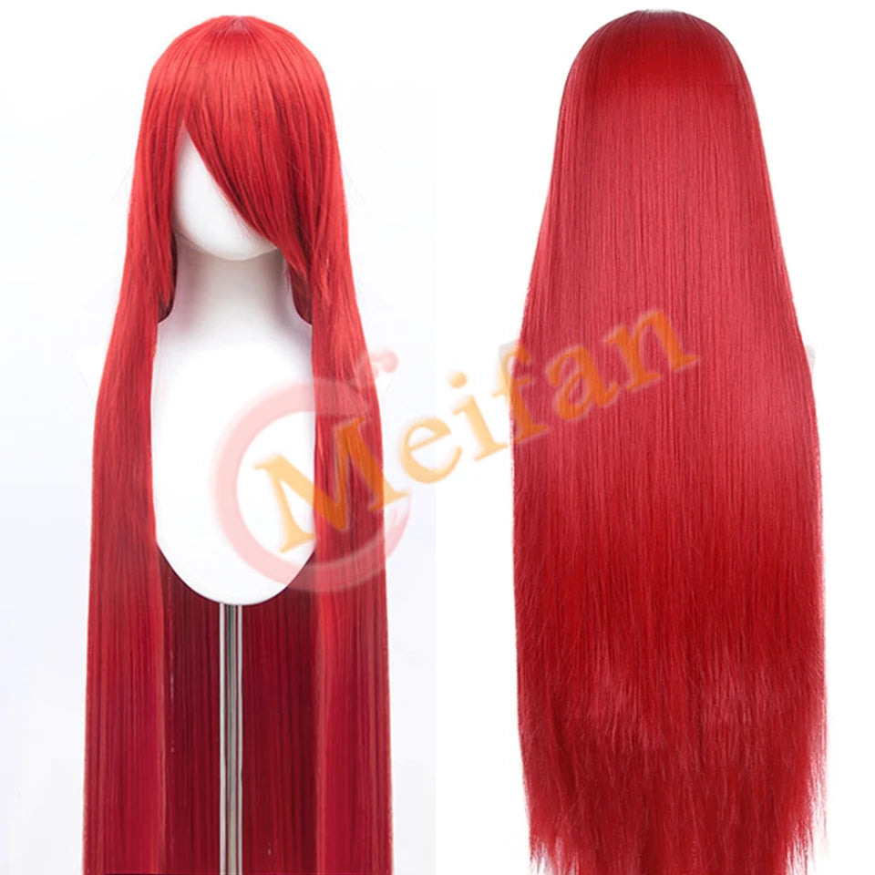 Synthetic Wig With Bangs Multi Colour