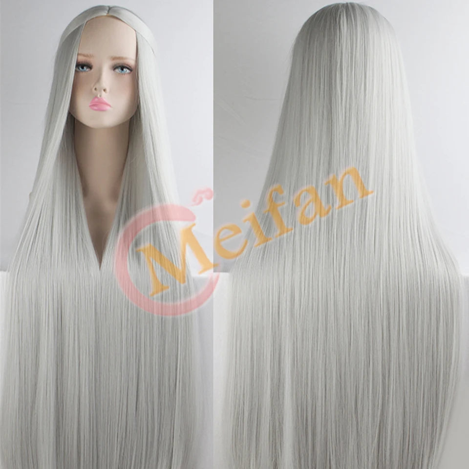 Synthetic Wig With Bangs Multi Colour