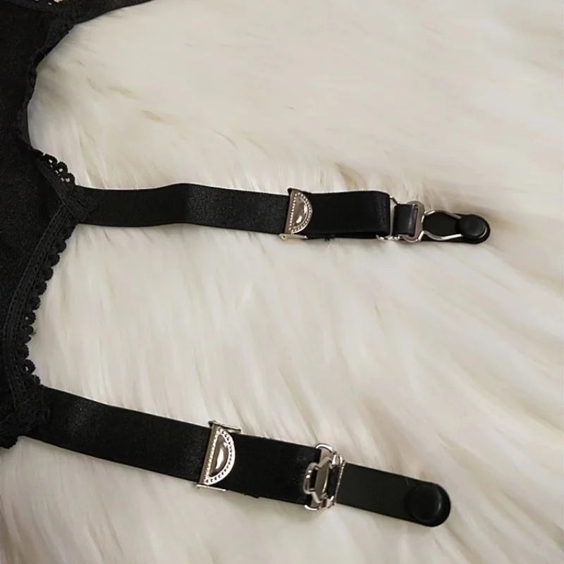 Crotchless Garter Belts