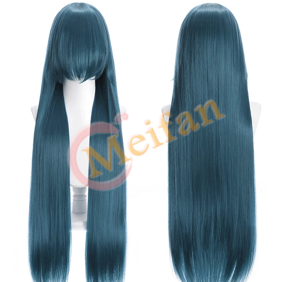 Synthetic Wig With Bangs Multi Colour