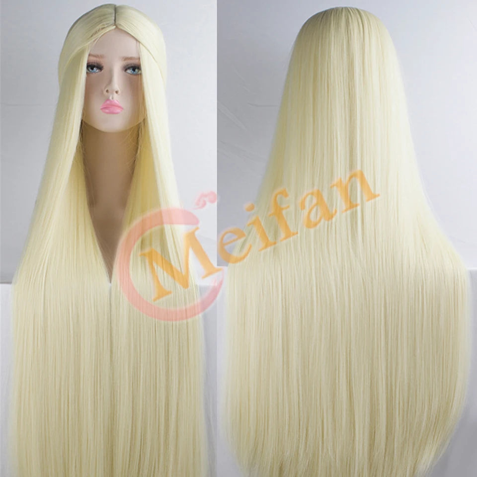 Synthetic Wig With Bangs Multi Colour