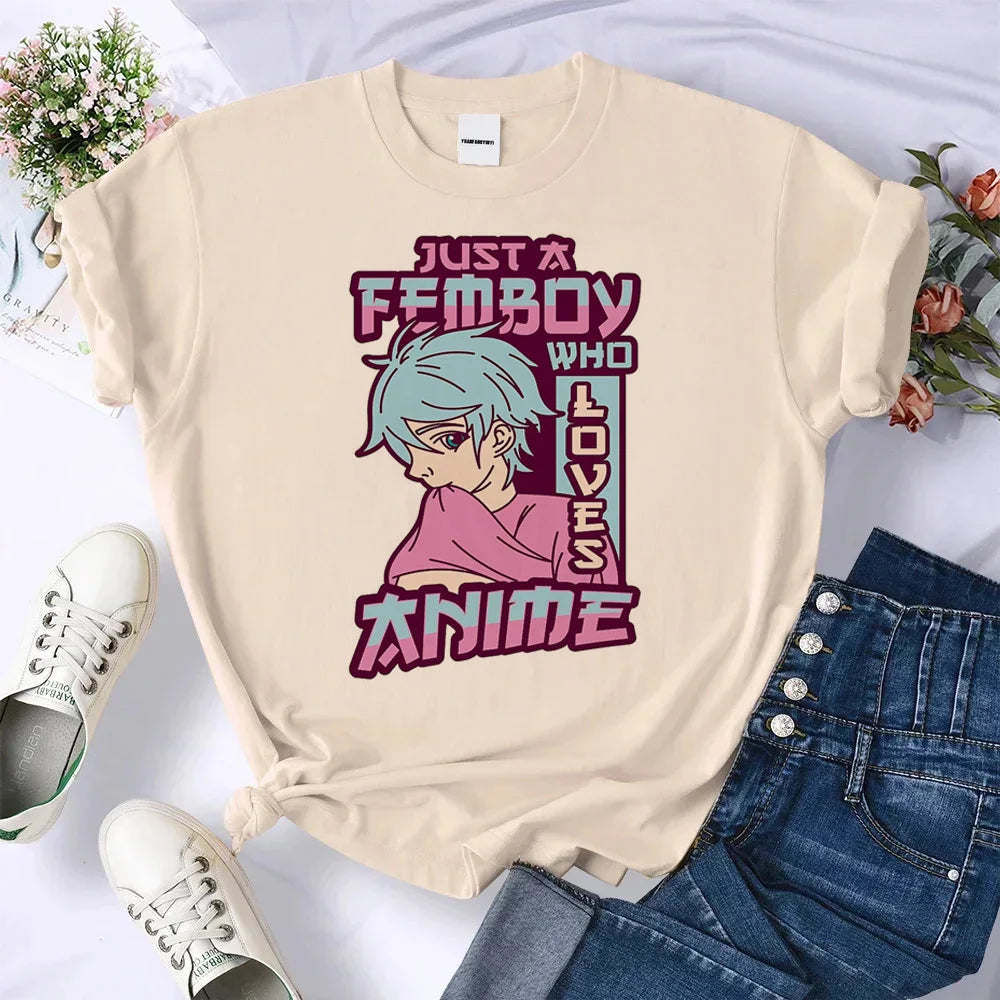 Femboy Shirt Psychedelic Pastel