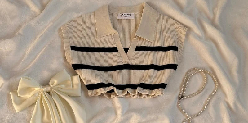 Cute Sweater Skirt Suit