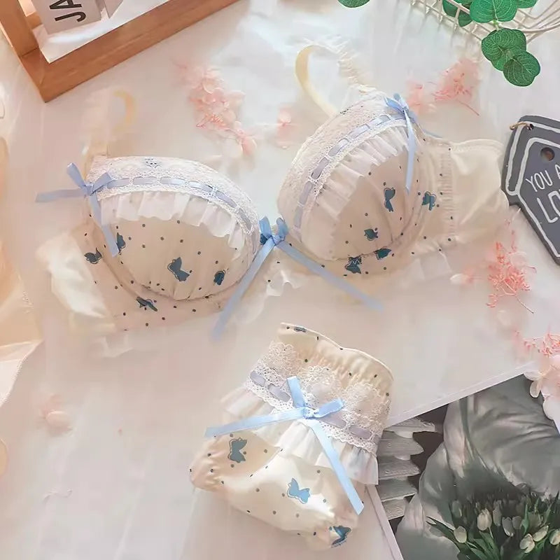 Lolita Women's Bra Set Small Breasts