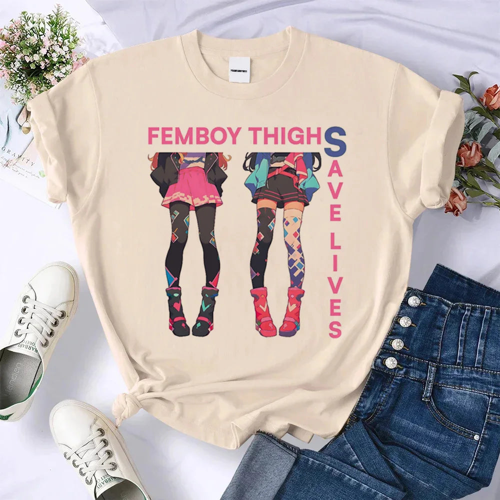 Femboy Shirt Psychedelic Pastel