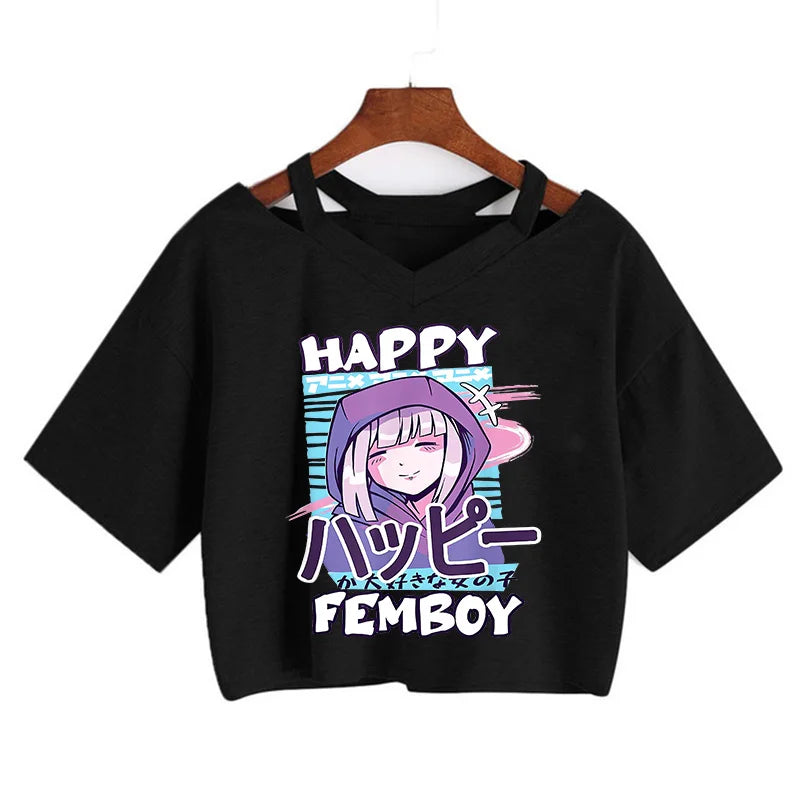Femboy Crop Top Multi Variant