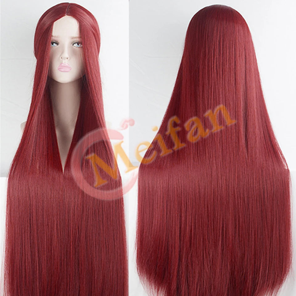 Synthetic Wig With Bangs Multi Colour