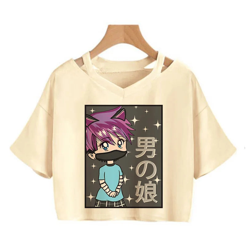 Femboy Crop Top Multi Variant