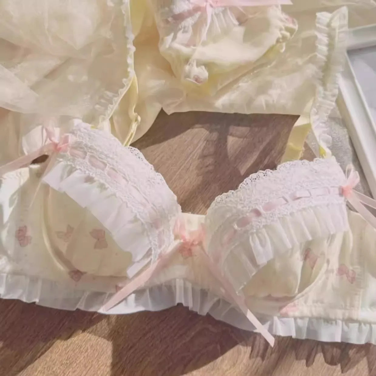 Lolita Women's Bra Set Small Breasts