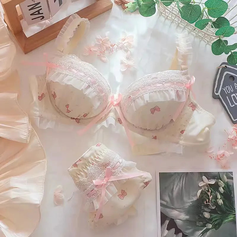 Lolita Women's Bra Set Small Breasts