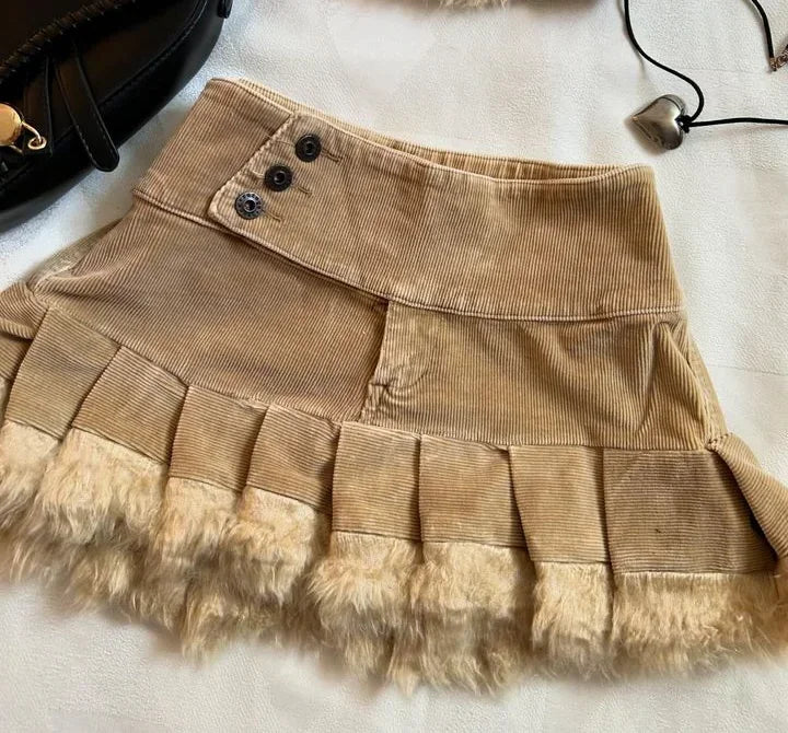 Cute Sweater Skirt Suit