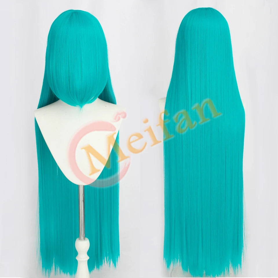 Synthetic Wig With Bangs Multi Colour