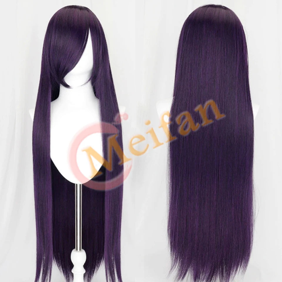 Synthetic Wig With Bangs Multi Colour