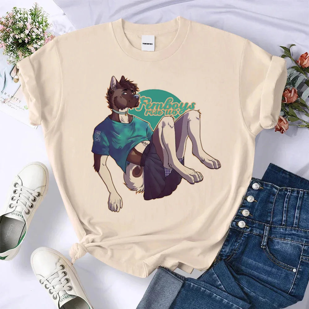 Femboy Shirt Psychedelic Pastel