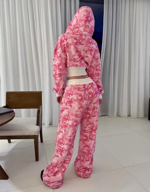 Camouflage two Piece Set