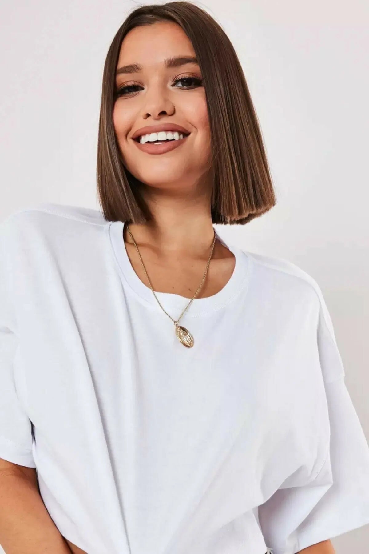 Loose Short Sleeve Crop Top