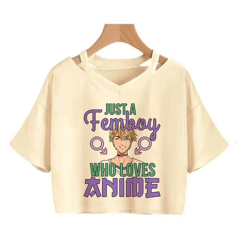 Femboy Crop Top Multi Variant