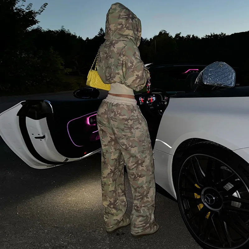 Camouflage two Piece Set