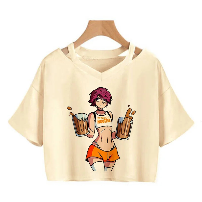 Femboy Crop Top Multi Variant